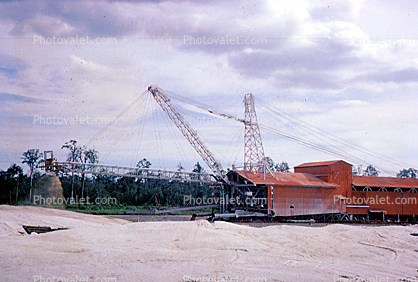 Tin Mining, Ayer Hitam, Malaysia, 1950s