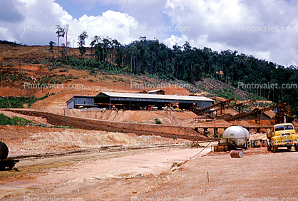 Conveyer Belt, Loading Dock, Bukit Ibam, Malaysia, 1950s
