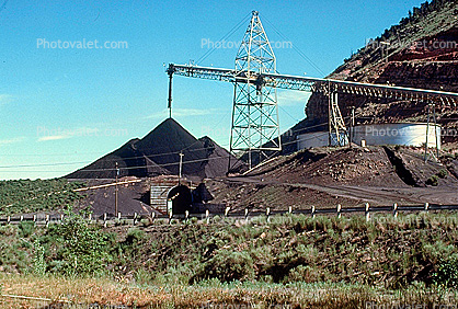 Coal Mine, Conveyer Belt, Utah