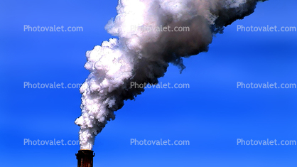 Smoke Exhaust Air Pollution, Smokestack, Hydrocarbon Smog