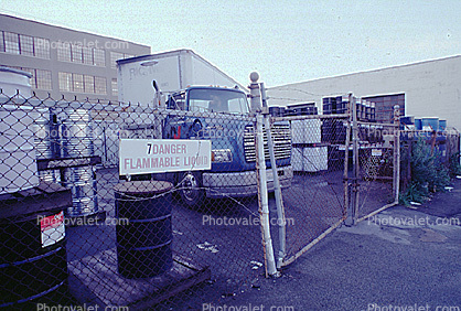 Hazardous Materials, Business, Contaminate, Factory, Industry, Industrial pollution, Exterior, Outdoors, Outside, Poison, Poisonous, Filth, Toxic, Toxin, Pollutant, Potrero Hill