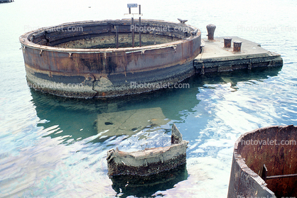 Leaking Oil, Pearl Harbor