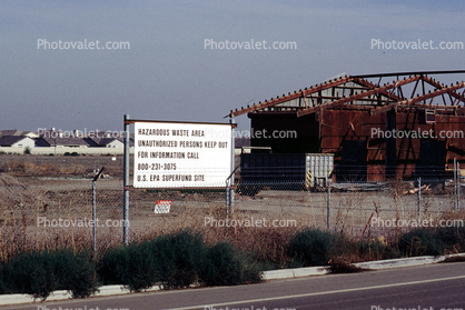 Hazardous Waste Area, EPA Superfund Site, Toxic Waste Clean-up