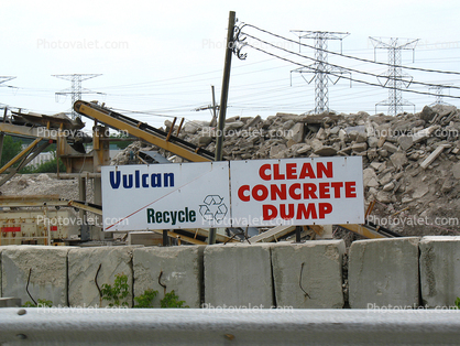 Clean Concrete Dump, Recycle