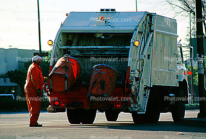 Garbage Truck, Dump Truck