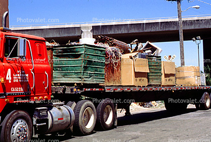 International-trucks, flatbed, Potrero Hill