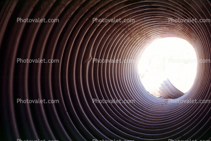 Inside a Sewage Pipe, spiral