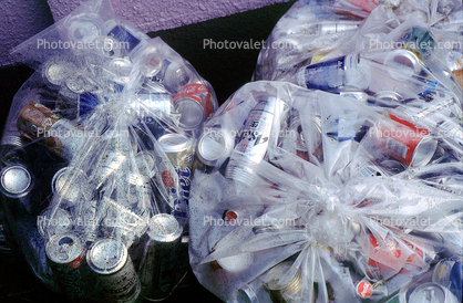 Plastic Bags, Aluminum Cans