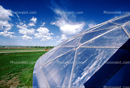 Geodesic Dome, Digesters, enclosed tanks, Wastewater Residuals, Rapid City, South Dakota
