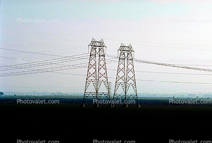 Tower, Transmission Towers, Pylons, Transmission Lines, Powerline