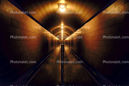 Underground Hallway, Vanishing Point, Hoover Dam