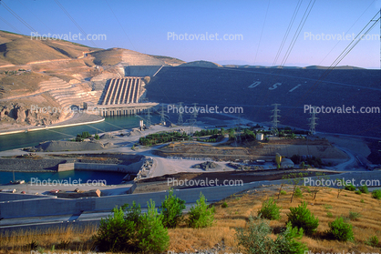 Ataturk Dam, Euphrates River, Turkey