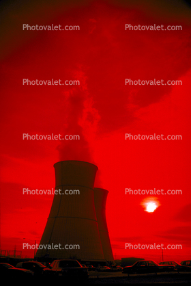 Cooling Towers, Rancho Seco Nuclear Power Plant