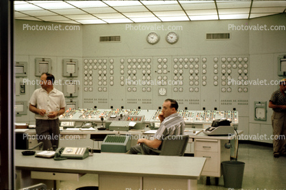 Control Room, Nuclear Power Plant, 1980s