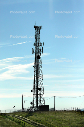 Radio Tower, Interstate Highway I-5, Telecommunications, telecom