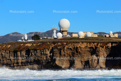 Pillar Point Air Force Station, Pacific Ocean, Cliffs, Shoreline