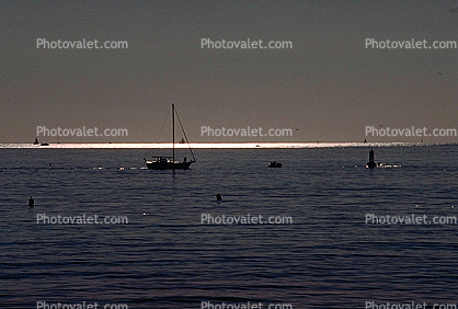 Boats at Santa Monica Bay