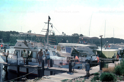 Docks, Shepards Marina, Maryland