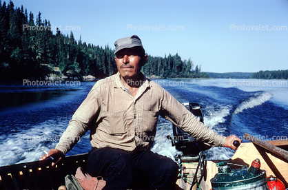 Rugged Individual, Fisherman, Outboard Motor, Canada