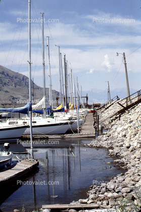 Docks, Marina, Harbor, Salt Lake City, Utah, 1979, 1970s
