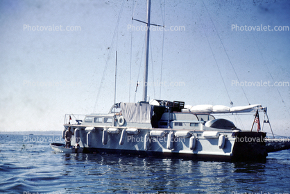 old catamaran, 1940s