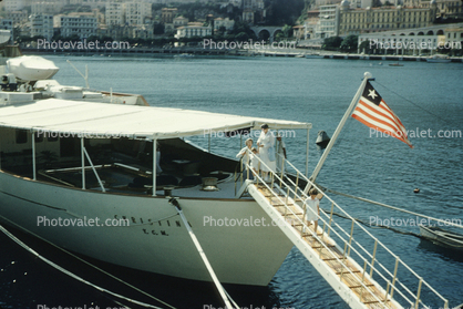 Aristotle Onassis Yacht, Christina, Monaco, 1958, 1950s