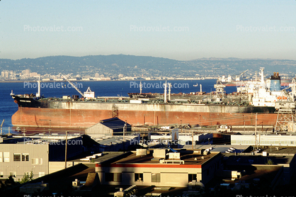 Dogpatch, Ship, Oakland skyline
