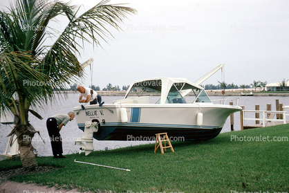 Nellie V., Inboard-outboard motor, Naples Florida