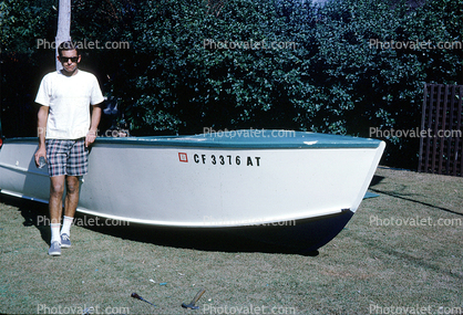 Nice Shiney Fixed Boat, CF 3376AT, June 1967, 1960s