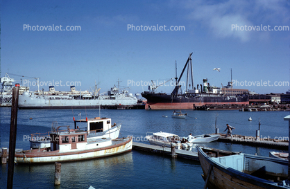 Mission Bay, docks, 1963, 1960s