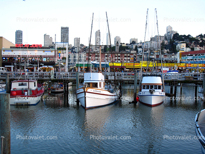 Fisherman's Wharf, Docks, Pier