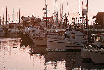 Fishing Boats, docks, pier