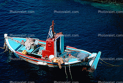 Santorini, Fishing Boat