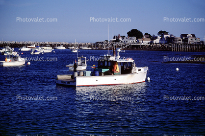 Fishing Boat, Dock, Harbor, Rye Harbor, New Hampshire