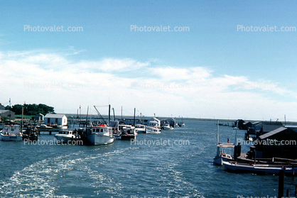harbor, docks, Tylerton, Smith Island, Maryland