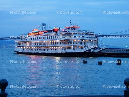 San Francisco Belle, Dock, Water, Bay, IMO: 102618