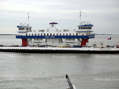 Robert H. Dedman, Car Ferry, Galveston, Ferry, Ferryboat