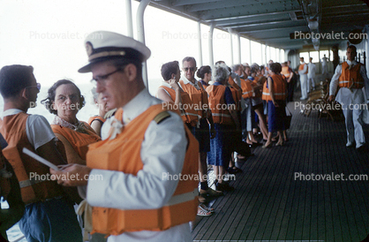 Sinking Ship Drill, Cruise Ship