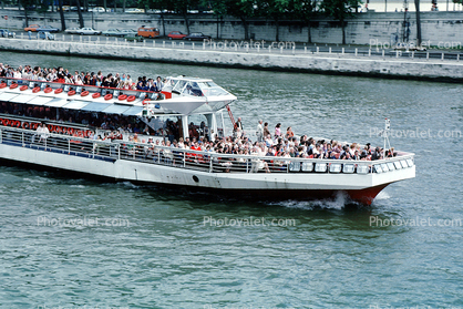 River Seine, Sightseeing Boat, Paris, Excursion
