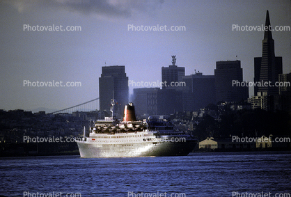 MS Sagafjord, Cunard Lines, Ocean Liner, Cruise Ship, IMO 6416043
