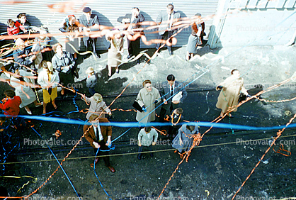 Embarcation Fanfare, Ribbons, Pier, 1970s