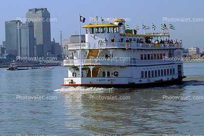 Riverboat Cajun Queen, Mississippi River, New Orleans