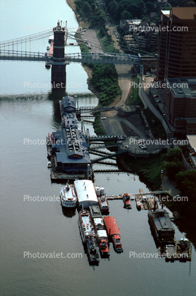 Docks, Harbor, Ohio River, Cincinnati