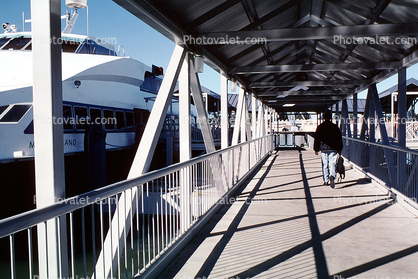 Gangway, Walkway, Dock, Mare Island Ferry Landing, Vallejo, California