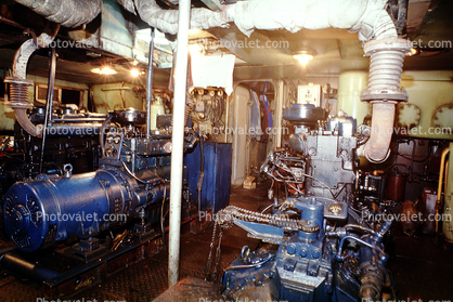 Engine Room, Diesel, Grand Canal Engine Room, Suzhuo Jiangsu, China