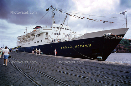 Stella Oceanis, IMO: 6413170, Vittoria, Docks, Cruise Ship