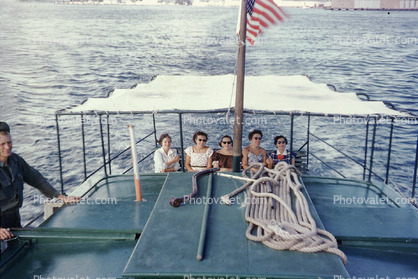 Women sitting in a Boat