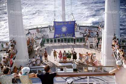 King Neptune, Crossing the Equator ritual, S.S. Brasil, 1968, 1960s