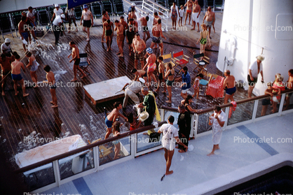 Crossing the Equator ritual, S.S. Brasil, 1968, 1960s