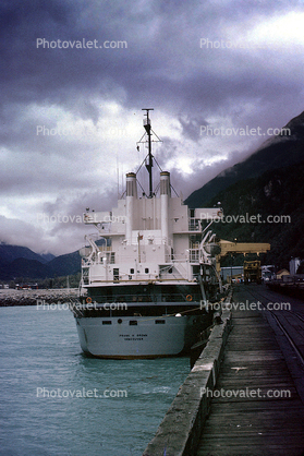 Frank H. Brown, Dock, Skagway, IMO: 6514170